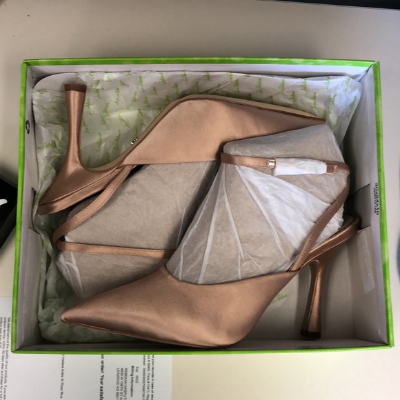 Hadara RosaBlush Satin Heels - Picture 6 of 7